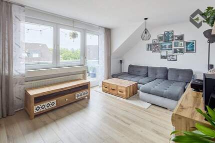 Modernes Wohnglück auf zwei Ebenen: 100m², Balkon, 4-Zimmer 4 zimmer