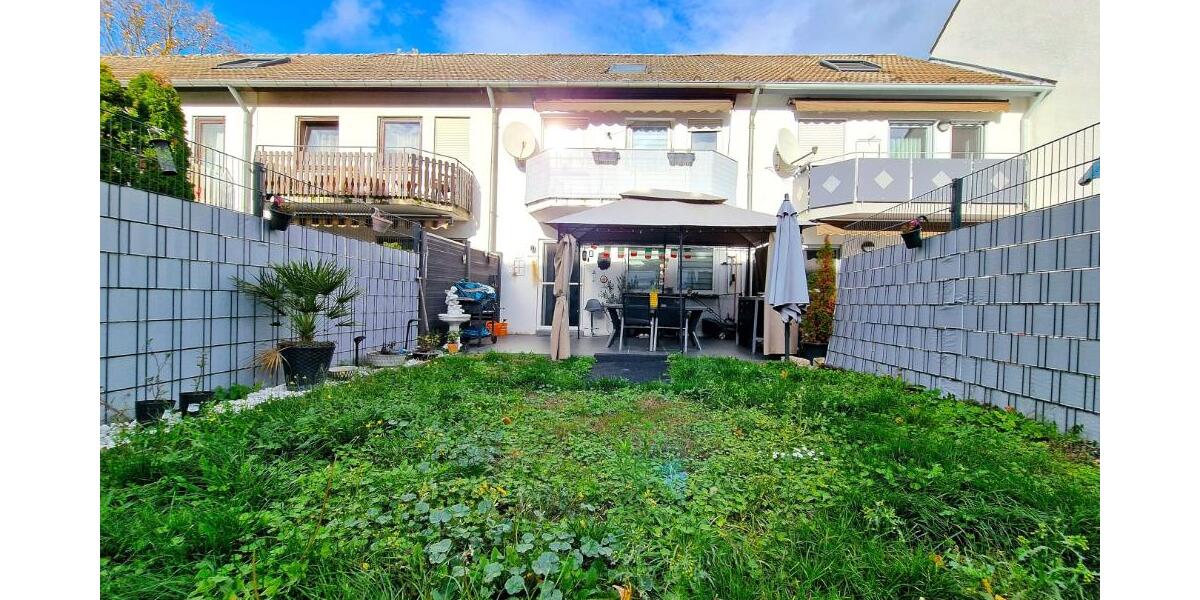 Solides Reihenhaus mit Garten und Garage - Reihenmittelhaus Ludwigshafen | Angebot:25647268