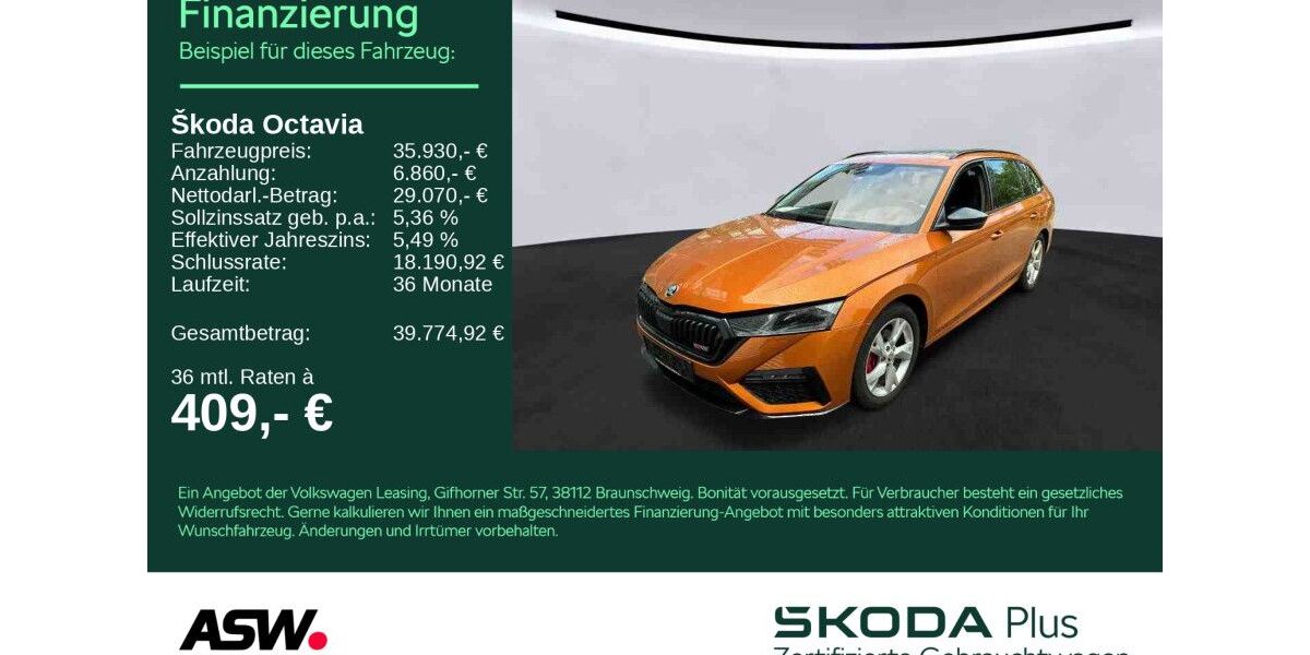 Skoda Octavia 62.900 km 35.930 &euro; Heilbronn 74076