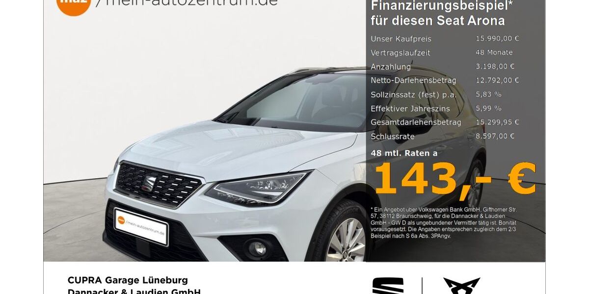 Seat Arona 51.048 km 15.990 &euro; Lüneburg 21337
