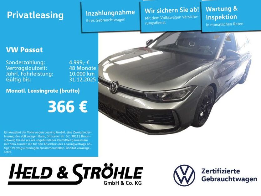 VW Passat Variant 9.995 km 41.970 € Neu-Ulm 89231