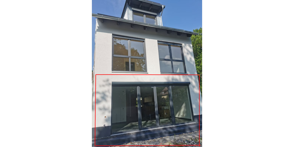 Modernes Wohnen in Hof - Neubauwohnung mit Terrasse und Grünfläche 2 zimmer