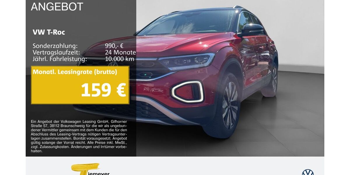 VW T-Roc 11.956 km 25.590 &euro; Recklinghausen 45663