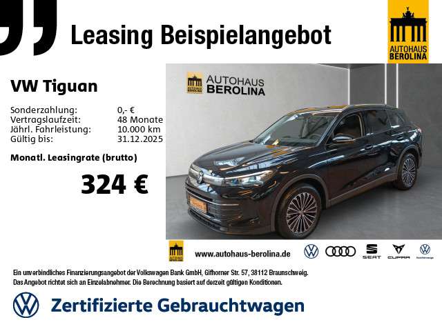 VW Tiguan 20.525 km 31.444 € Berlin 10709
