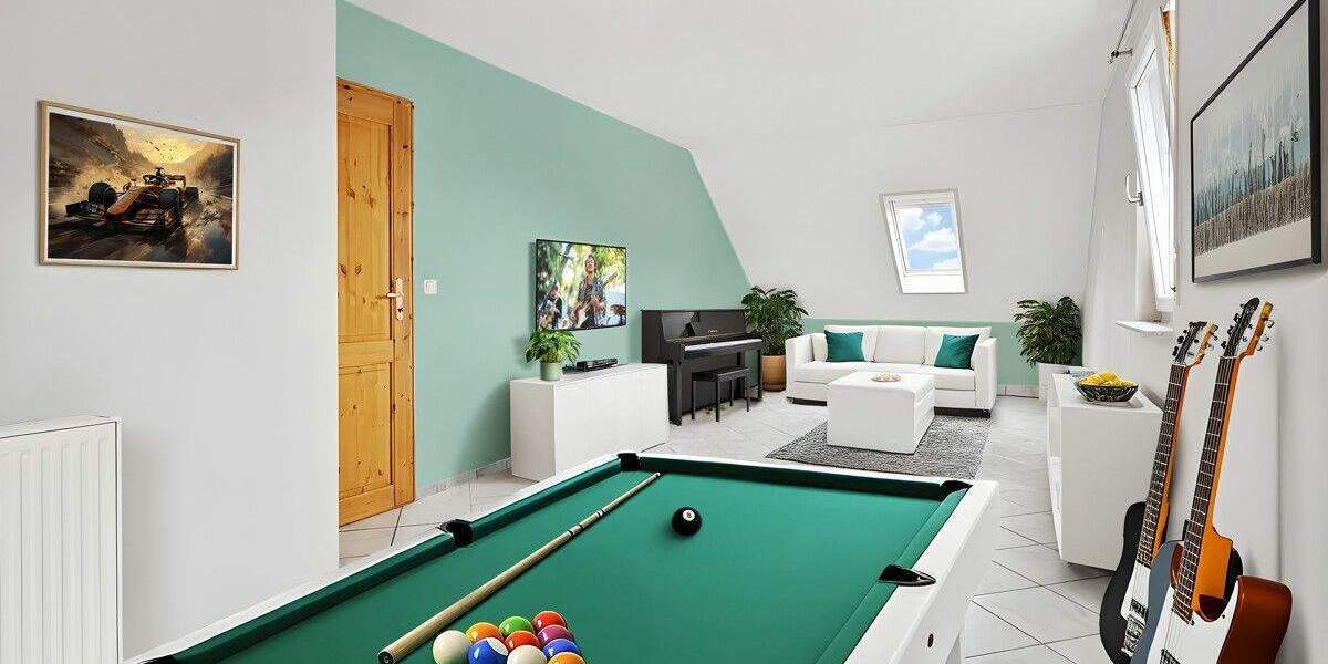 Schönes Reihenendhaus mit Garten, Garage und Stellplatz in Nürnberg-Gebersdorf 5 zimmer