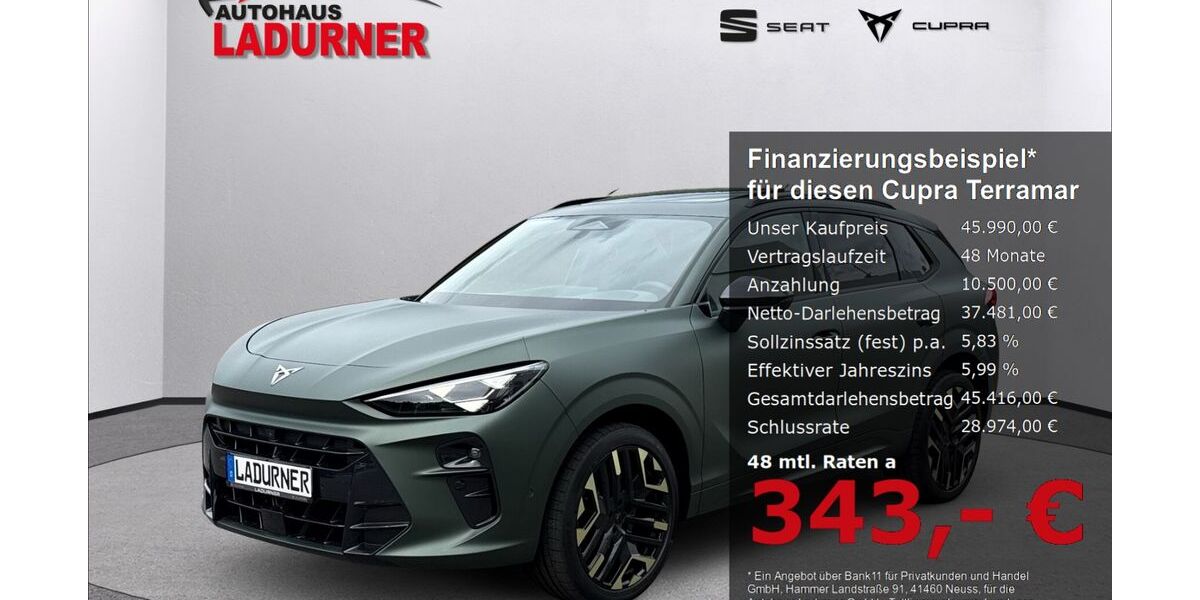 Cupra Terramar 15.000 km 45.990 &euro; Tuttlingen 78532