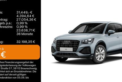 Audi Q2 10.600 km 30.999 &euro; Linsengericht 63589