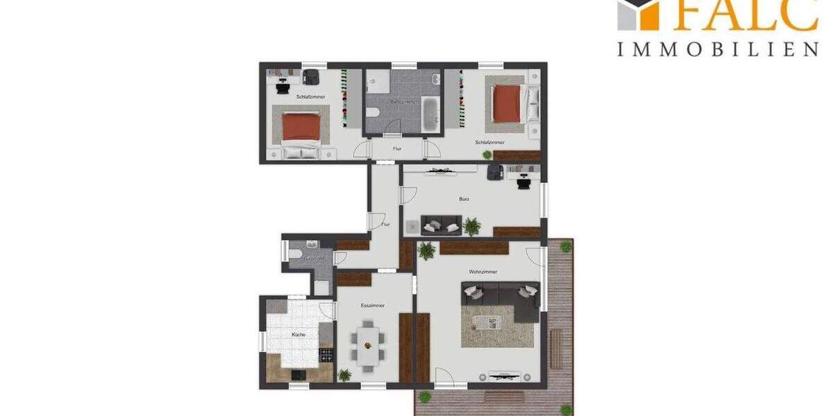 Etagenwohnung Ruppichteroth Schönenberg - 5 Zimmer, 143 m&sup2;, 319.000&euro; | Angebot:25864944