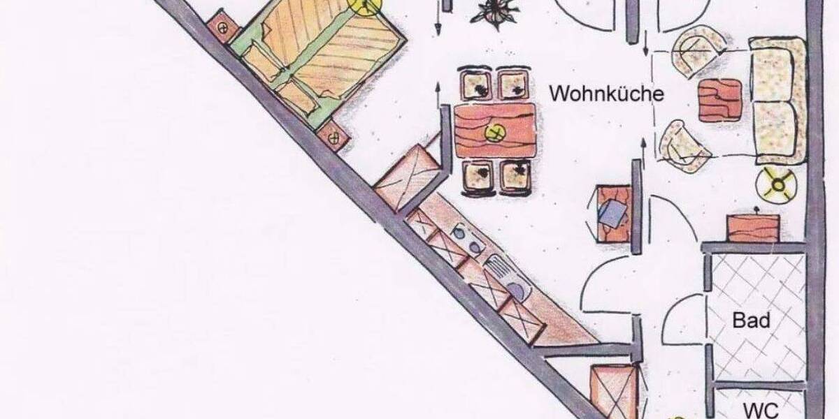 Etagenwohnung Sellin - 2 Zimmer, 52 m&sup2;, 199.000&euro; | Angebot:26275836