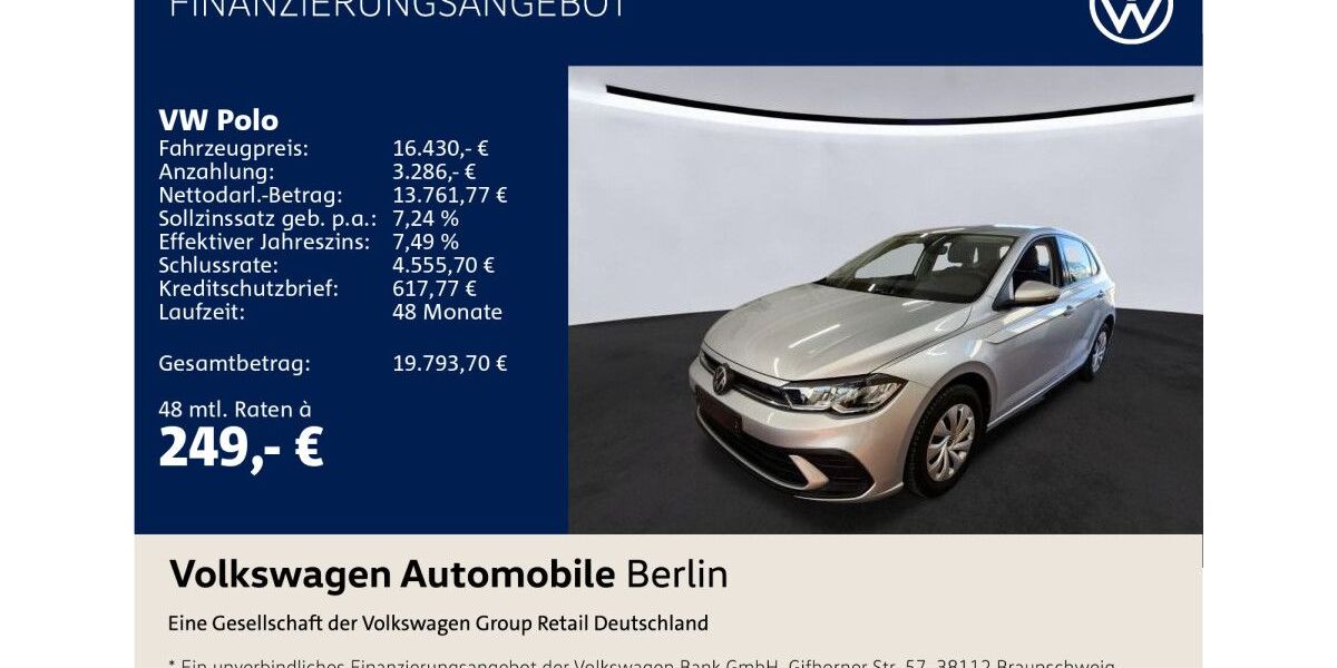 VW Polo 31.390 km 16.430 &euro; Berlin 12681