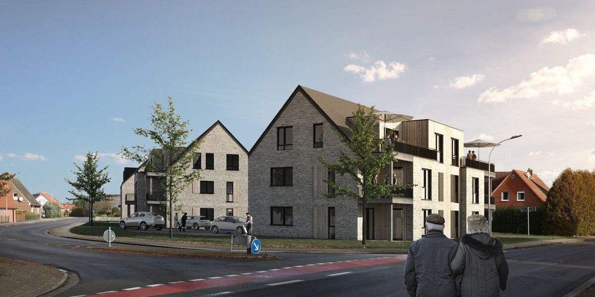 Etagenwohnung Werlte - 3 Zimmer, 70 m&sup2;, 258.000&euro; | Angebot:23942240