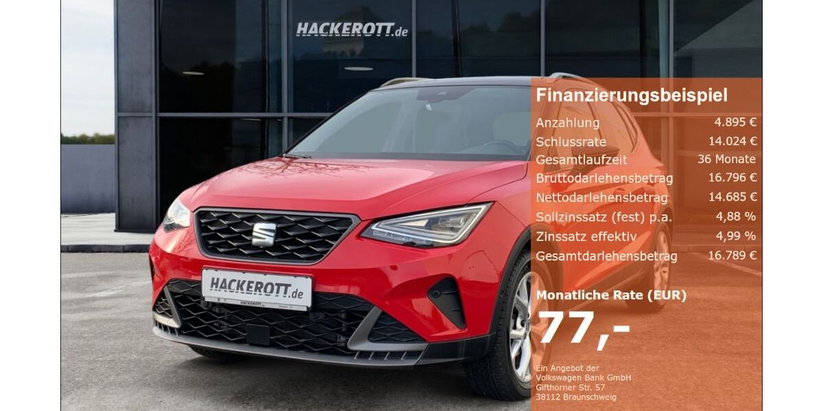 Seat Arona 14.329 km 19.580 &euro; Laatzen 30880