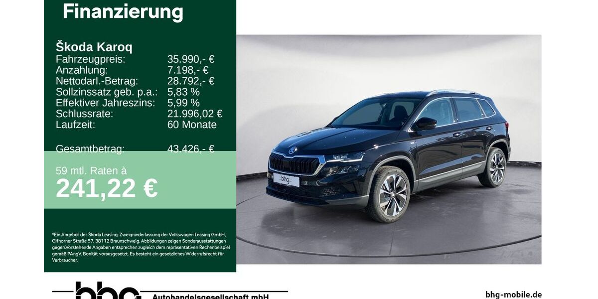 Skoda Karoq 5.790 km 35.990 &euro; Reutlingen 72770