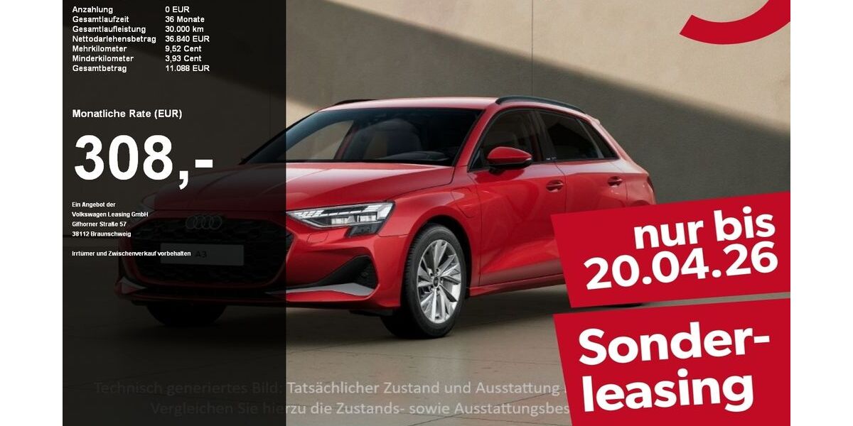 Audi A3 5.300 km 36.840 &euro; Wackersdorf 92442