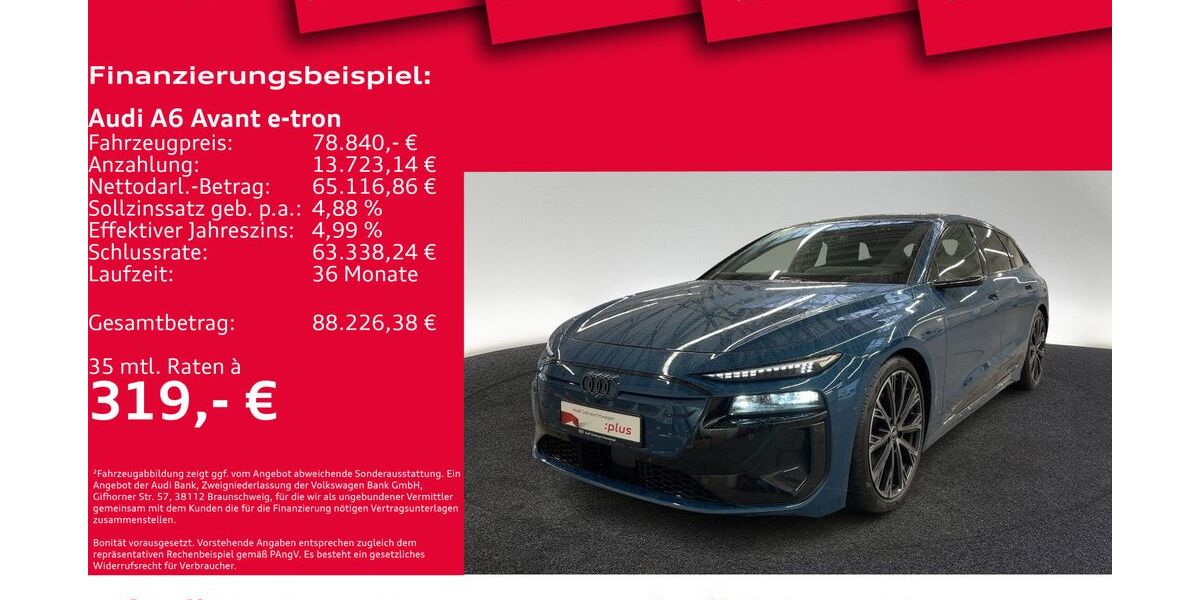 Audi A6 e-tron 15.423 km 78.840 € Hannover 30179