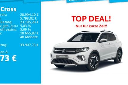 VW T-Cross 1.001 km 27.690 &euro; Hanau 63452