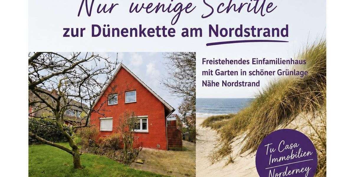 Einfamilienhaus Norderney - 8 Zimmer, 180 m&sup2;, 1.100.000&euro; | Angebot:23870268