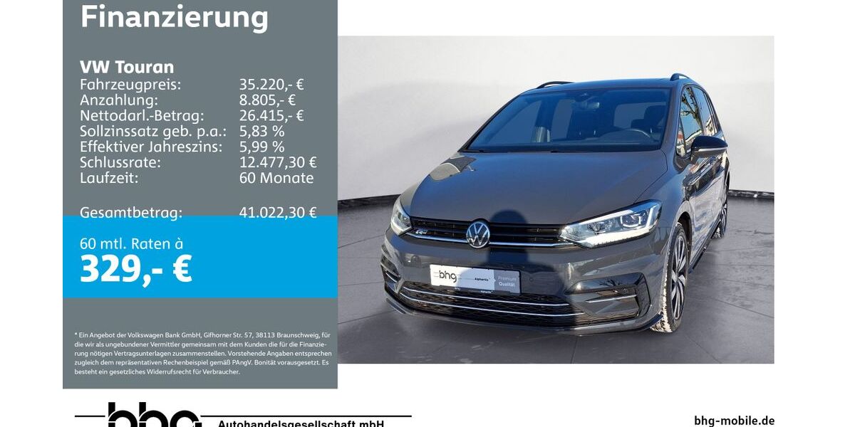 VW Touran 20.549 km 35.220 &euro; Kehl 77694