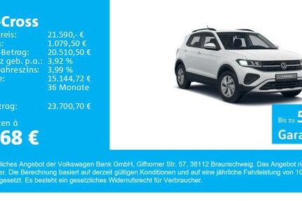 VW T-Cross 8.869 km 21.190 &euro; Gersthofen 86368
