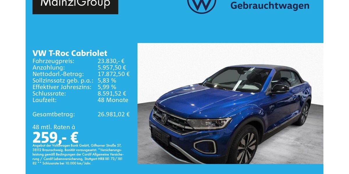 VW T-Roc 21.000 km 23.830 &euro; Feldkirchen/Westerham 83620