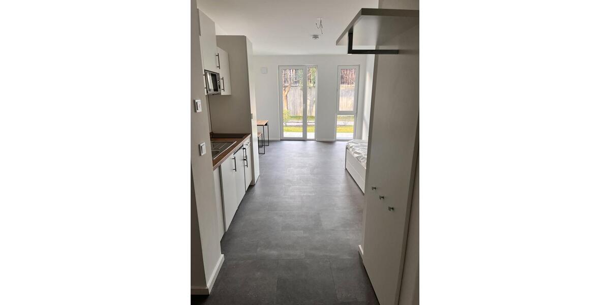 Erdgeschoßwohnung Augsburg Bärenkeller - 1 Zimmer, 29 m&sup2;, 700&euro; | Angebot:26321379