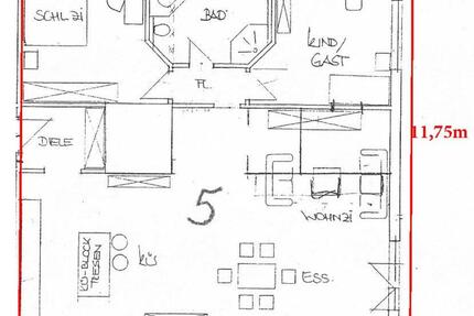 große geräumige Wohnung 3-4 Zimmer Wohnung mit offener Küche 4 zimmer