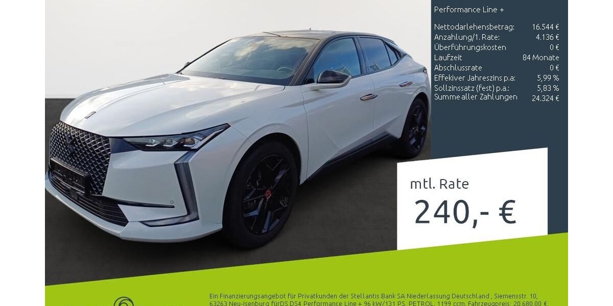 Citroen DS4 17.219 km 20.680 &euro; Dülmen 48249