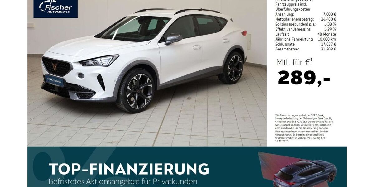 Cupra Formentor 35.395 km 33.480 &euro; Amberg 92224