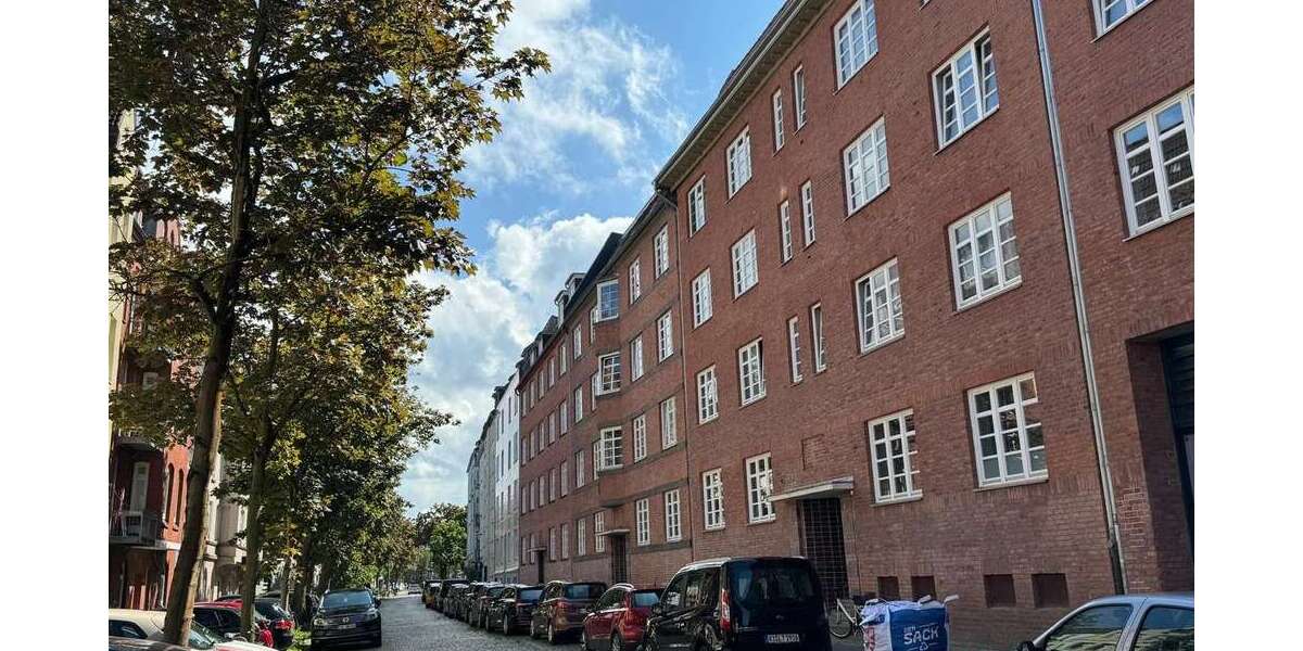 Etagenwohnung Kiel Blücherplatz - 2 Zimmer, 53 m&sup2;, 225.000&euro; | Angebot:26901190