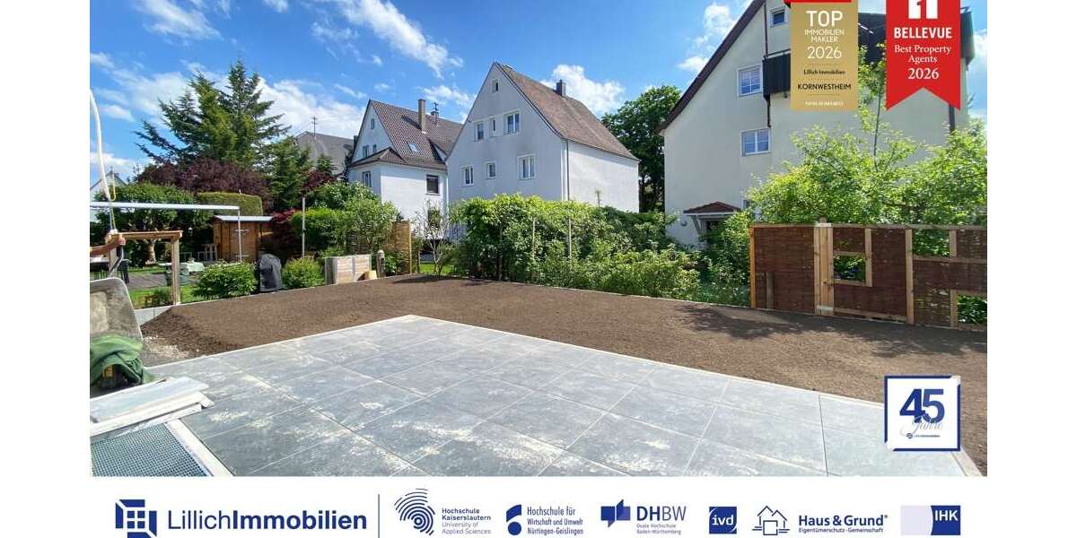 Etagenwohnung Kornwestheim - 2 Zimmer, 63 m&sup2;, 1.070&euro; | Angebot:26692167
