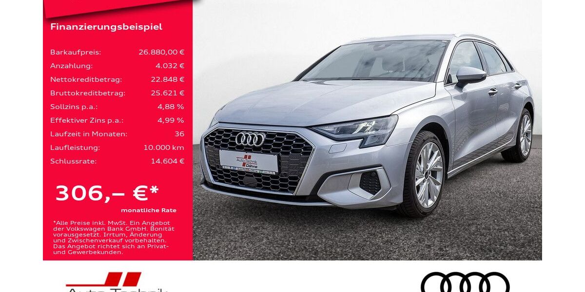 Audi A3 38.230 km 26.880 &euro; Brandenburg 14772