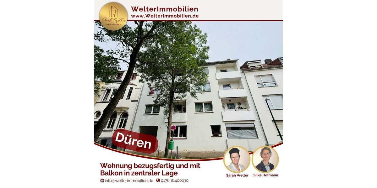Etagenwohnung Düren Distelrath - 3 Zimmer, 67 m&sup2;, 169.000&euro; | Angebot:26876816