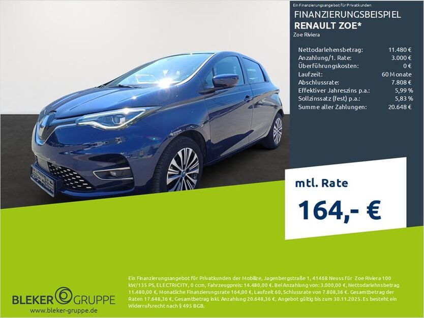 Renault ZOE 35.811 km 14.480 € Borken 46325