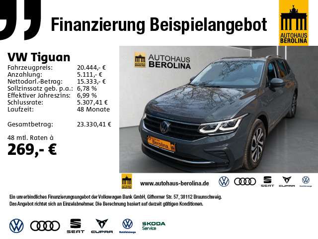 VW Tiguan 106.838 km 20.444 &euro; Berlin 10709