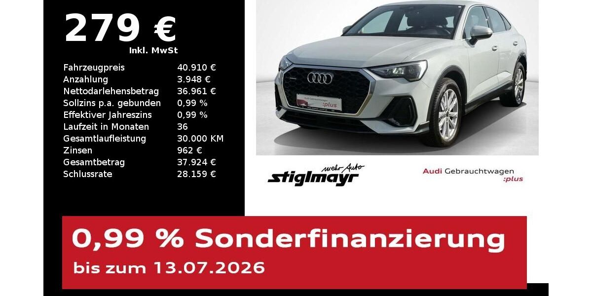 Audi Q3 14.645 km 39.420 &euro; Pfaffenhofen 85276