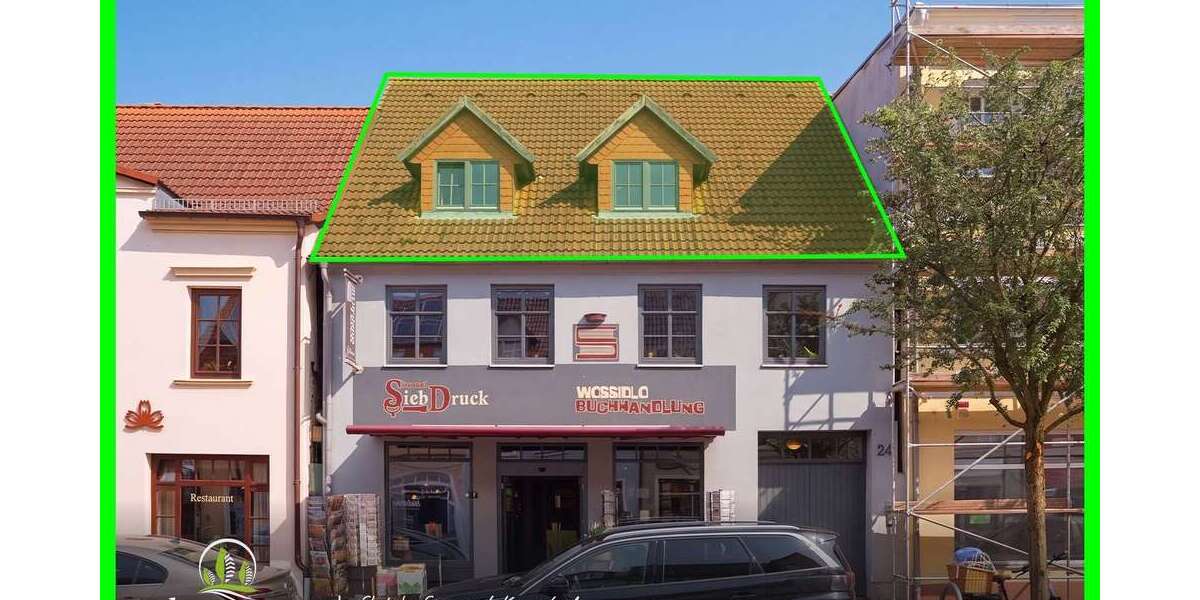 Etagenwohnung Ribnitz-Damgarten Damgarten - 2 Zimmer, 64 m&sup2;, 636&euro; | Angebot:27137099