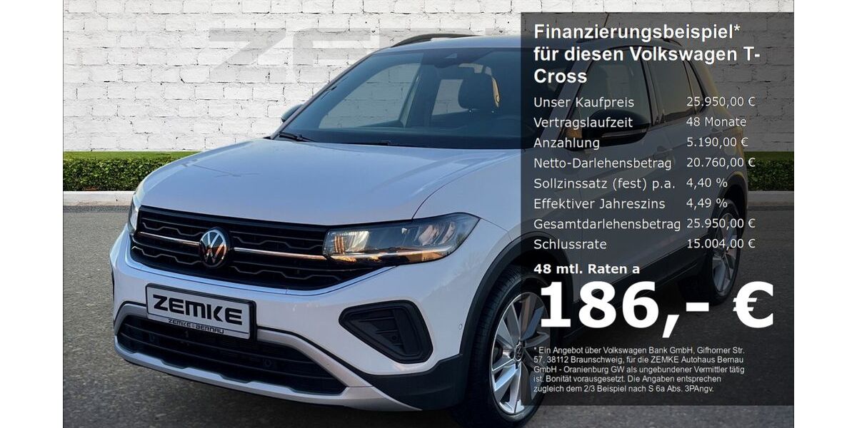 VW T-Cross 26.501 km 25.950 &euro; Oranienburg 16515
