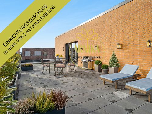 Dachgeschoßwohnung Wolfsburg Almke - 3 Zimmer, 125 m&sup2;, 1.440&euro; | Angebot:24980844
