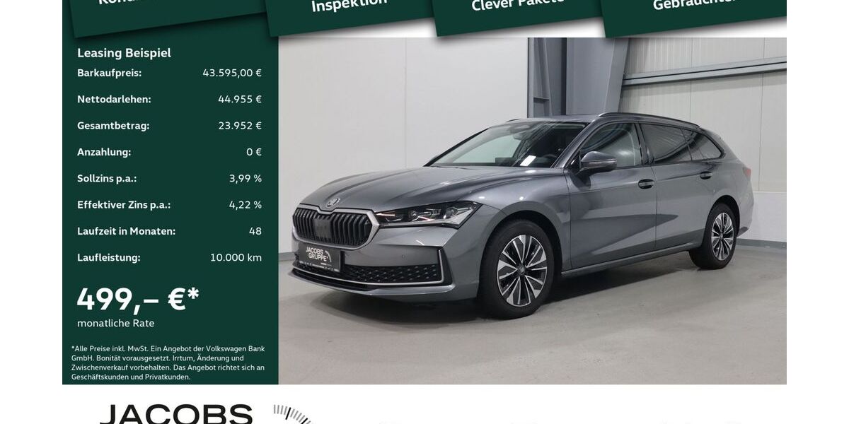 Skoda Superb 6.278 km 43.595 &euro; Aachen 52078