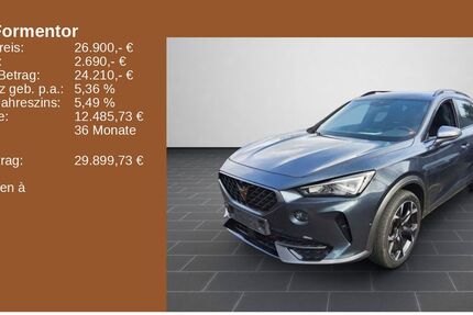 Cupra Formentor 40.428 km 24.900 &euro; Kirkel 66459