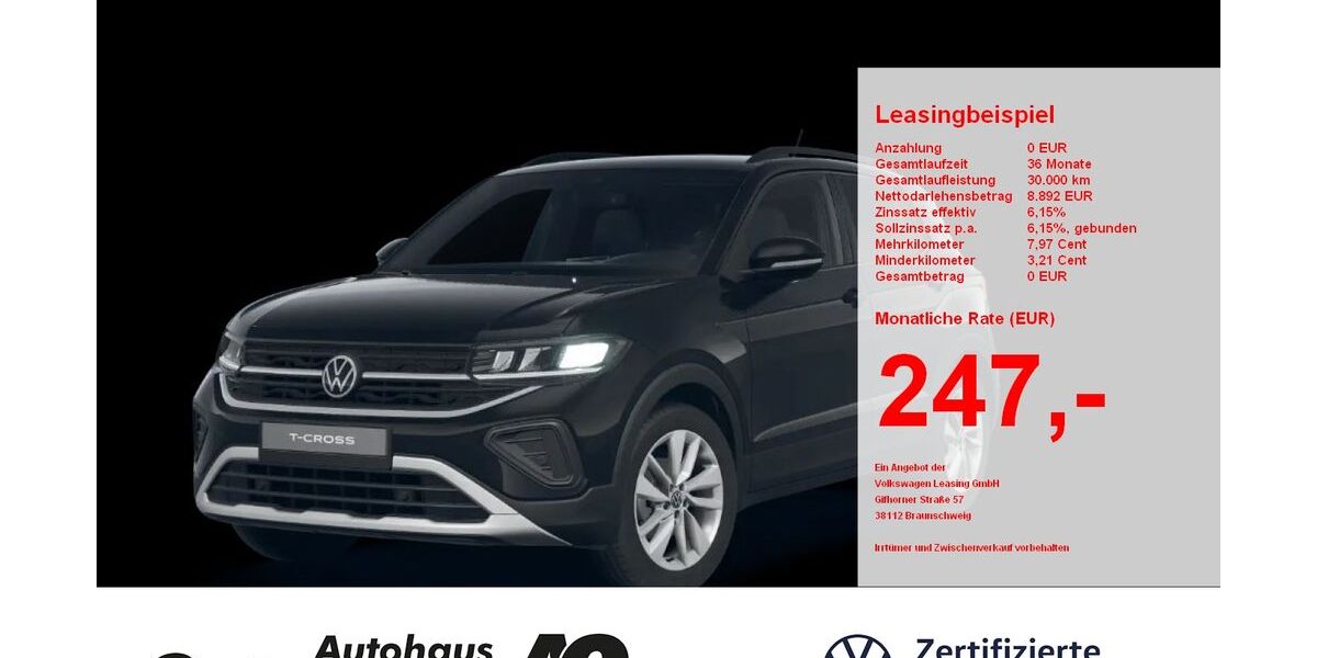 VW T-Cross 14.587 km 24.990 &euro; Bad Arolsen 34454