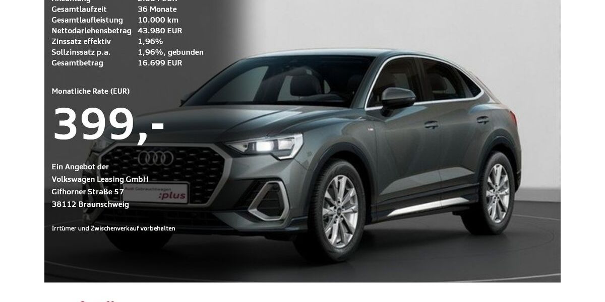 Audi Q3 26.228 km 40.340 &euro; Ravensburg 88214