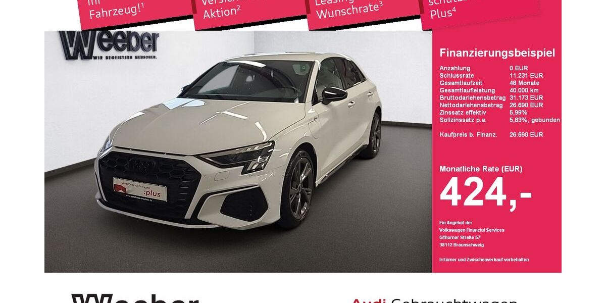 Audi A3 55.378 km 26.250 &euro; Leonberg 71229