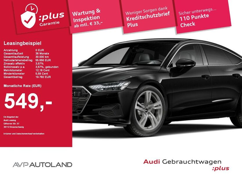 Audi A7 24.717 km 55.695 € Plattling 94447