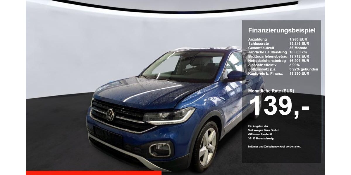 VW T-Cross 46.268 km 18.890 &euro; Regensburg 93055