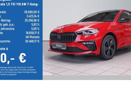 Skoda Scala 9.900 km 28.690 &euro; Göttingen 37079
