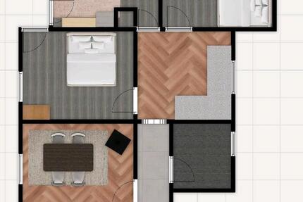 Wohnung Ebern - 4 Zimmer, 100 m&sup2;, 1.250&euro; | Angebot:25385048