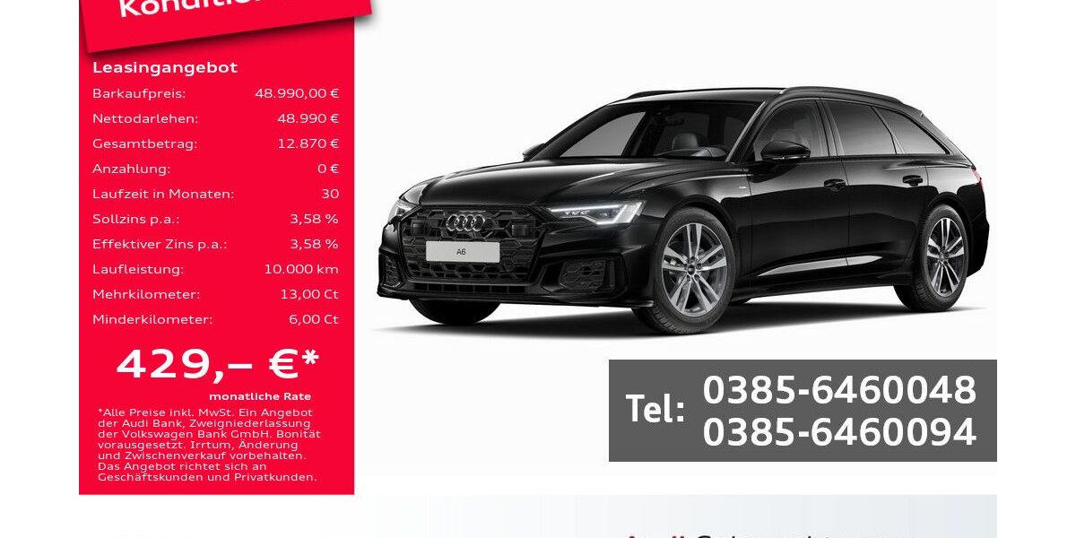 Audi A6 27.300 km 48.990 &euro; Schwerin 19061
