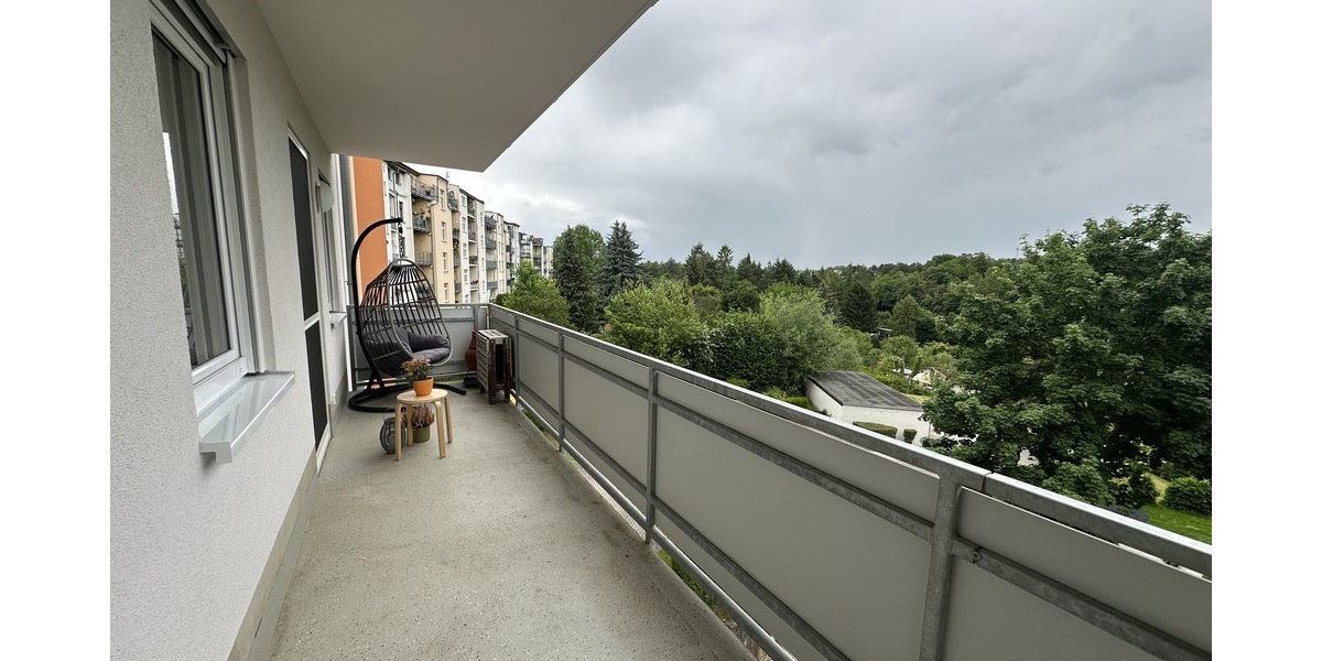 Wohnen mit ALLEN Extras am Geraer Reußpark! 4 Zimmer mit Loggia, Balkon, Aufzug und Tiefgarage! - Etagenwohnung Gera Alt-Bieblach | Angebot:26843941