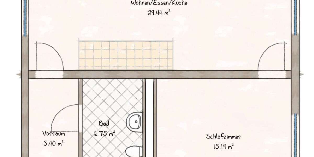 Etagenwohnung Berchtesgaden - 2 Zimmer, 57 m&sup2;, 1.030&euro; | Angebot:26312793